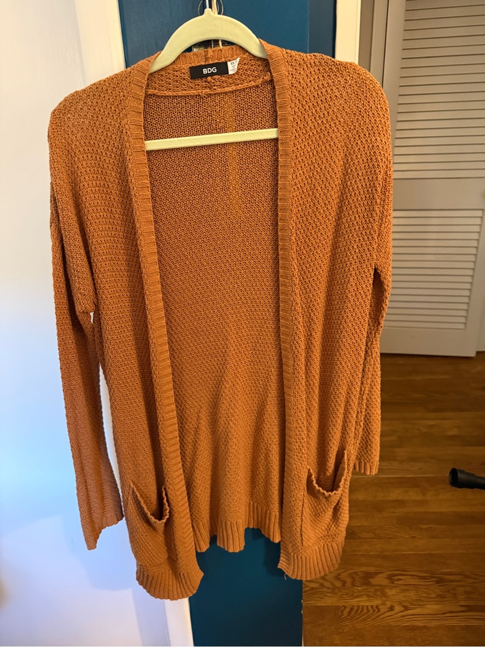 BDG Rust Crewneck Knit Sweater